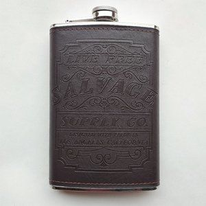 New 10oz stainless steel flask